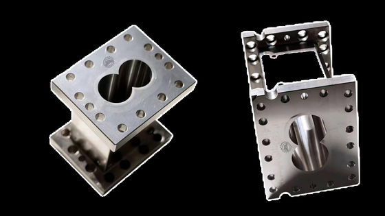 গুণ  Barrels for Ze62 Berstorff Twin Screw Extruder with Hip Alloy Steel Inner কারখানা