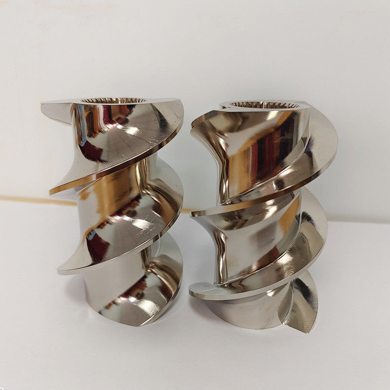 টুইন স্ক্রু এক্সট্রুডার উচ্চ নির্ভুলতা ব্যারেল উচ্চ জারা প্রতিরোধের এবং পরিধান প্রতিরোধের