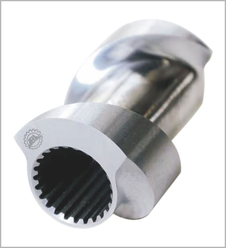 কাস্টমাইজড উত্পাদন প্রয়োজনের জন্য সিলিন্ডারিকাল ডিজাইন পোষা প্রাণী খাদ্য টুইন স্ক্রু এক্সট্রুডার