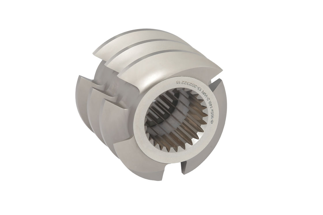 ধাতব রঙের Wenger 165 পশু খাদ্য Puffing মেশিন জন্য স্ক্রু উপাদান কাস্টমাইজড আকার