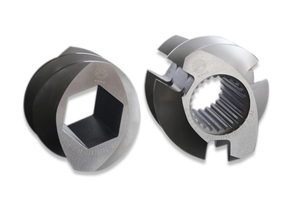 CTE দ্বৈত স্ক্রু এক্সট্রুডার মেশিনের জন্য স্ক্রু উপাদান স্ক্রু ব্যারেল স্ক্রু যন্ত্রাংশ শ্যাফ্ট