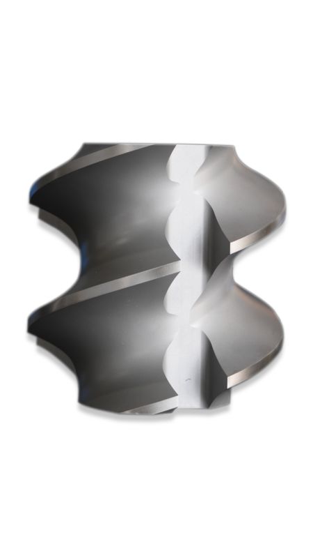 65/75/85/95/110/120/135/মিমি সেন্টার ব্যাসার্ধ এক্সট্রুডার মেশিনের যন্ত্রাংশের জন্য কাস্টমাইজড উপাদান স্ক্রু উপাদান