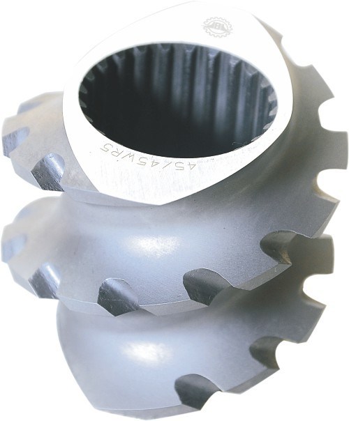 এসজেডকে 177 টুইন স্ক্রু এক্সট্রুডার আইএসও 9001 সার্টিফিকেশন এবং কাস্টমাইজড বিকল্পগুলির সাথে স্ক্রু উপাদান