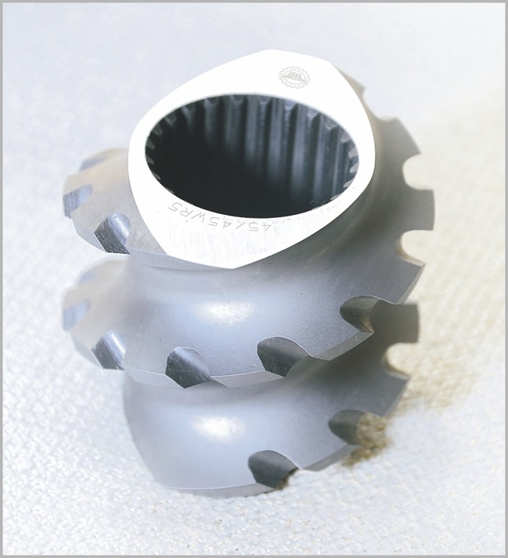 এসজেডকে 177 টুইন স্ক্রু এক্সট্রুডার আইএসও 9001 সার্টিফিকেশন এবং কাস্টমাইজড বিকল্পগুলির সাথে স্ক্রু উপাদান