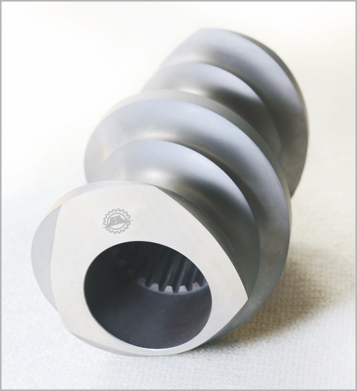 এসজেডকে 177 টুইন স্ক্রু এক্সট্রুডার আইএসও 9001 সার্টিফিকেশন এবং কাস্টমাইজড বিকল্পগুলির সাথে স্ক্রু উপাদান