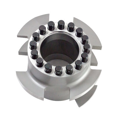 স্টেইনলেস স্টীল Andritz EX1250 পশু খাদ্য Puffing মেশিন জন্য স্ক্রু উপাদান 150mm অভ্যন্তরীণ ব্যাসার্ধ