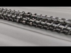 মিনি প্লাস্টিক টুইন স্ক্রু উপাদান স্ক্রু সাইড ফিডার ব্যারেল শ্যাফ্ট 58 মিমি এক্সট্রুডার জন্য