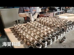 খাদ্য এক্সট্রুশন মেশিন স্ক্রু ব্যারেল টুইন স্ক্রু এক্সট্রুডার পার্টস স্টেইনলেস স্টীল SUS440C