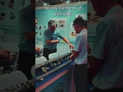 টেকসই টুইন স্ক্রু এক্সট্রুডার পার্টস উপাদান টুল ইস্পাত উপাদান ব্যারেল এবং শ্যাফ্ট